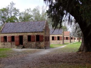 Boone Hall Plantation Slave cabins