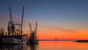 Shem Creek Shrimp Boats