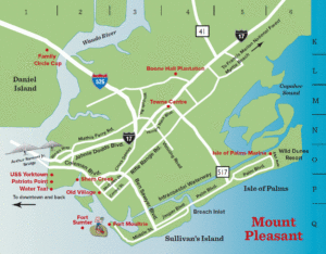 Mount Pleasant, SC Map