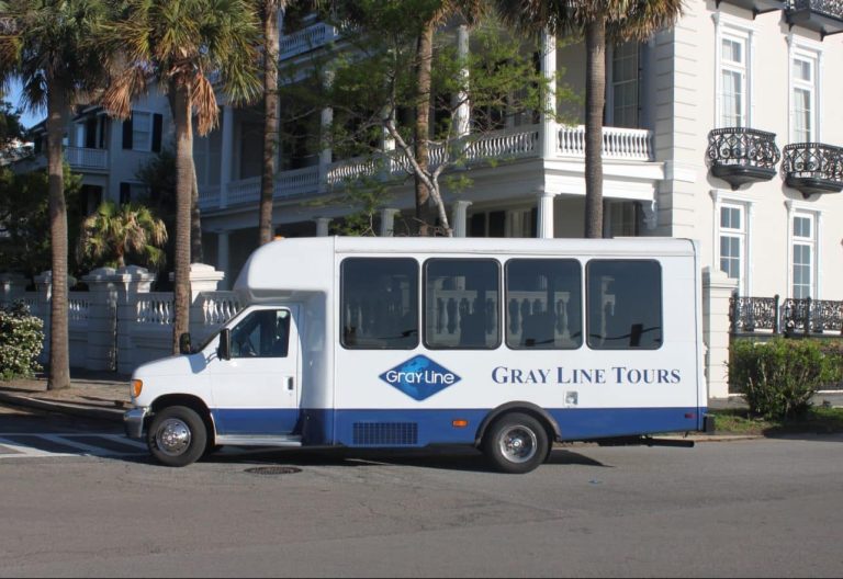 Gray Line bus touring on South Battery_sm