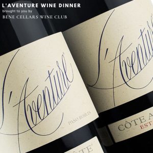 L'Aventure Wine Pairing Dinner @ SAVI Cucina + Wine Bar |  |  | 