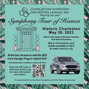 Symphony Tour of Homes - Historic Charleston @ Begins at LePrince Fine Art Gallery |  |  | 