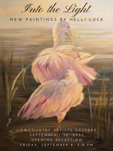 Into the Light featuring Artist Helli Luck @ Lowcountry Artists Gallery | Charleston | South Carolina | United States