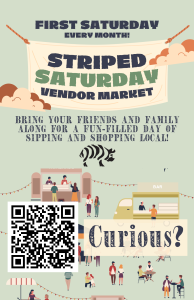 Striped Saturday Vendor Market @ Striped Pig Distillery |  |  | 