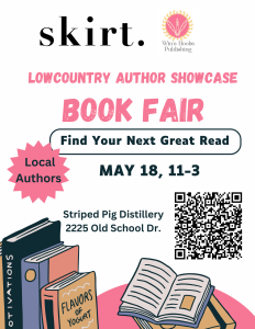 Lowcountry Author Showcase Book Fair @ Striped Pig Distillery |  |  | 