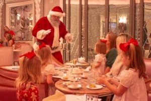Tea with Santa at Camellia's