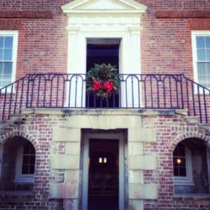 Drayton Hall at Christmas